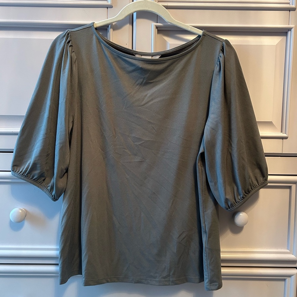 H&M Blue Gray Women's Blouse